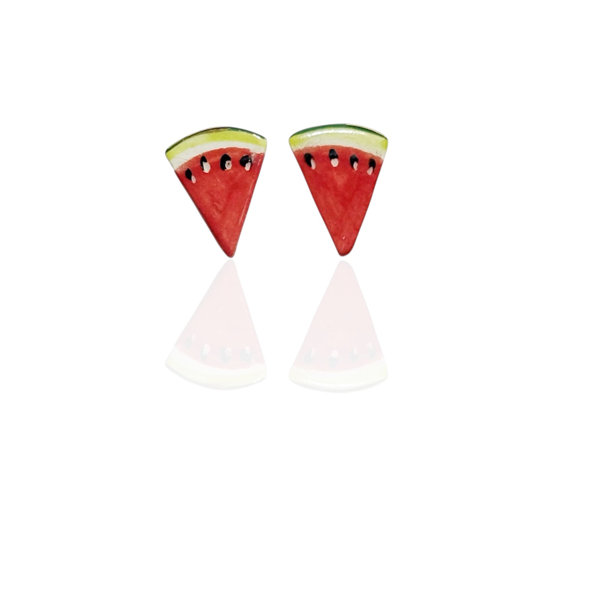 Watermelon Slice Studs
